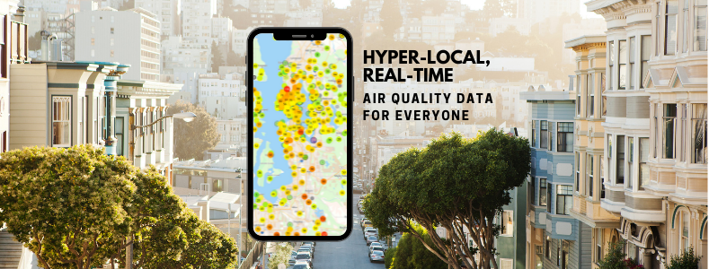 Hyper-local, Real-time Air Quality Map